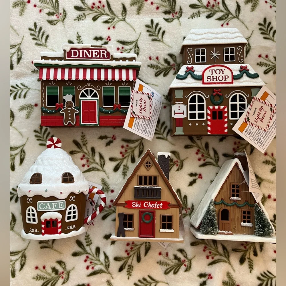 Target Bullseye Playground LED Christmas Village